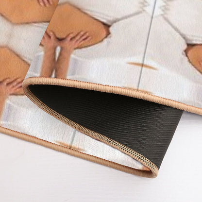 FUNNY AND EFFECTIVE LICENCED MASSAGE THERAPIST.  Absorbent Bath Mat