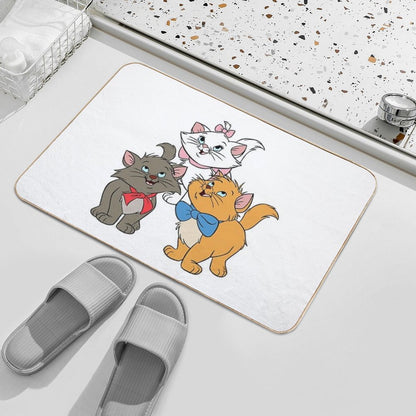 Marie Cat Aristocats  Non-Slip Bath Mat