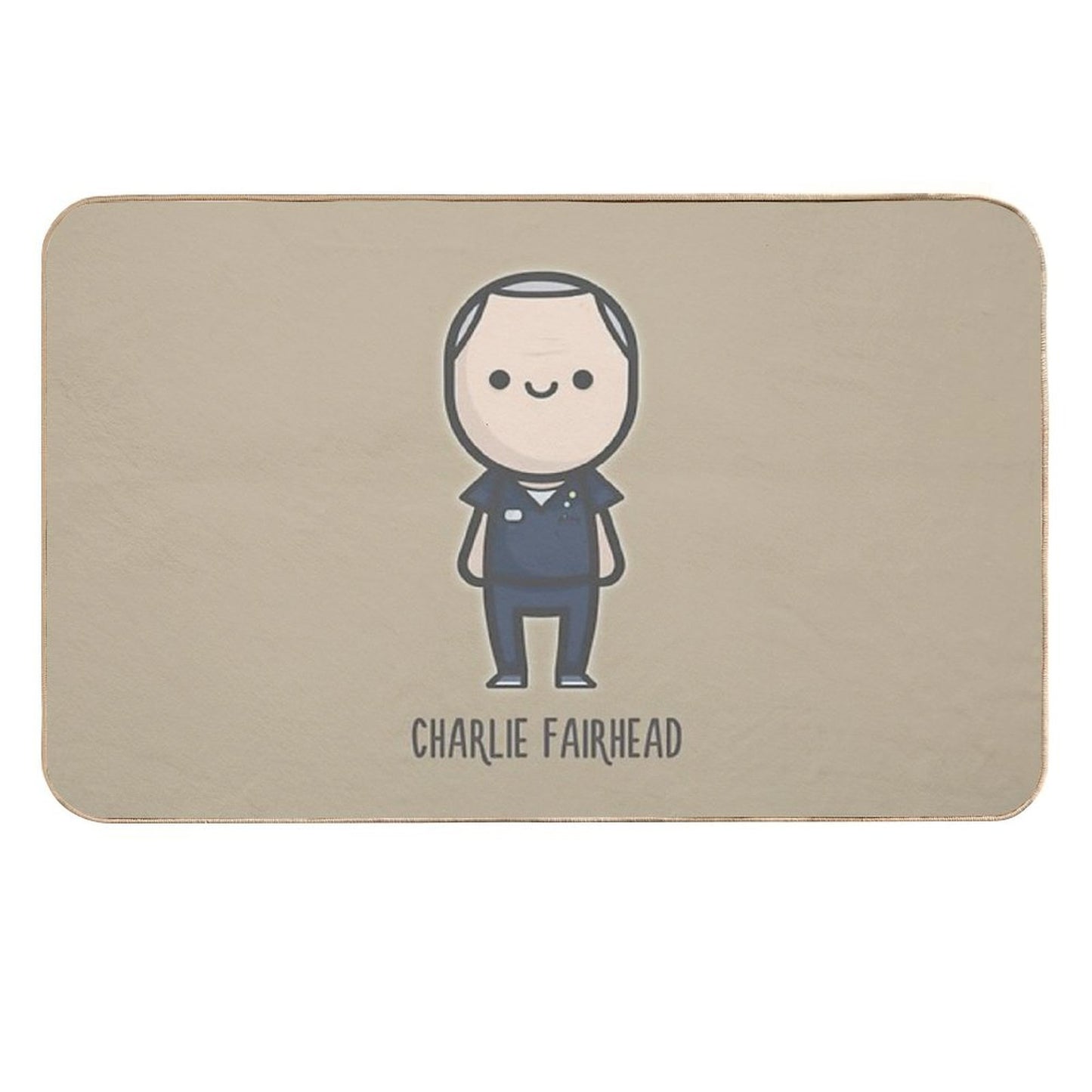 Charlie Fairhead  Anti-Trip Bath Mat