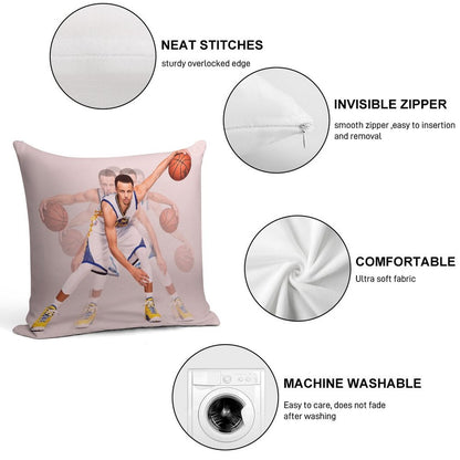 Stephen Curry Soft Style Accent Throw Pillow