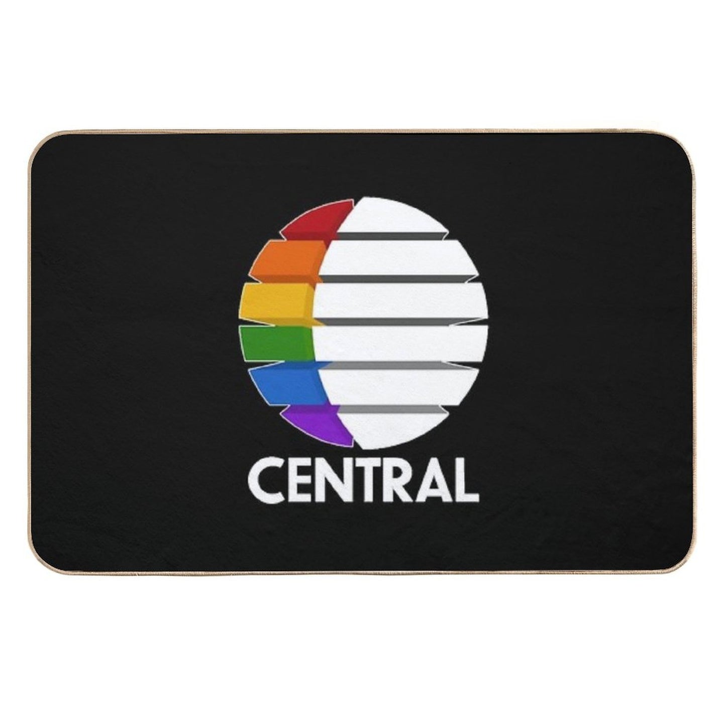 Central TV 1  Slip-Resistant Bath Mat