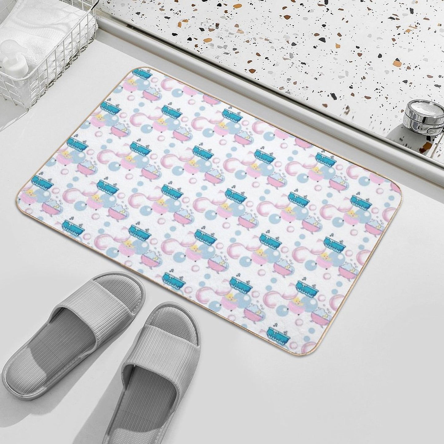BATH TIME MAT  Easy Maintenance Bath Mat