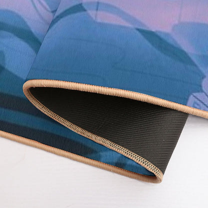 Night at The Baths - Rose  Easy Maintenance Bath Mat