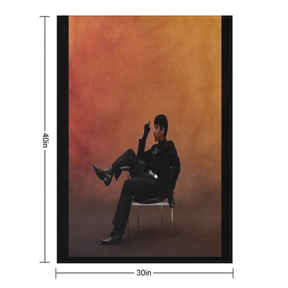 Ivan Cornejo Mirada Shrink-resistant Throw Blanket