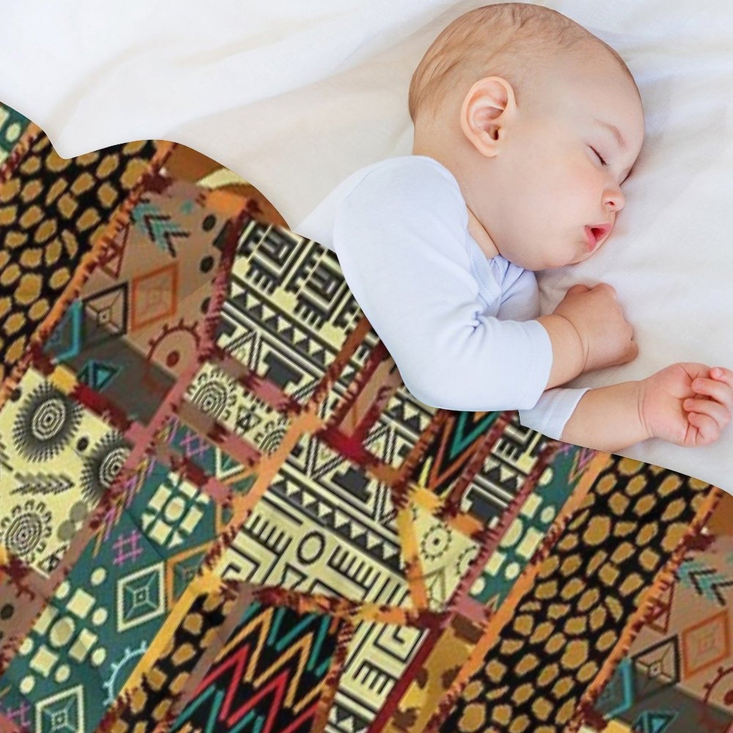 Vintage Quilted Pattern Anti-pilling Throw Blanket