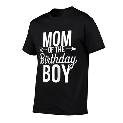 Mom Of The Birthday Boy Women Birthday Boy Mom  Eco-friendly Material T-Shirt