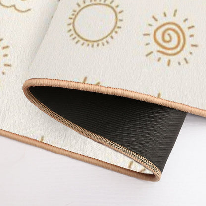 Different Suns Aesthetic  Stain-Proof Bath Mat