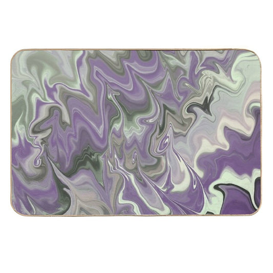 Purple Sage  Non-Slip Bath Mat