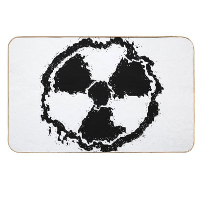 Toxic Hazard Embled  Anti-Trip Bath Mat