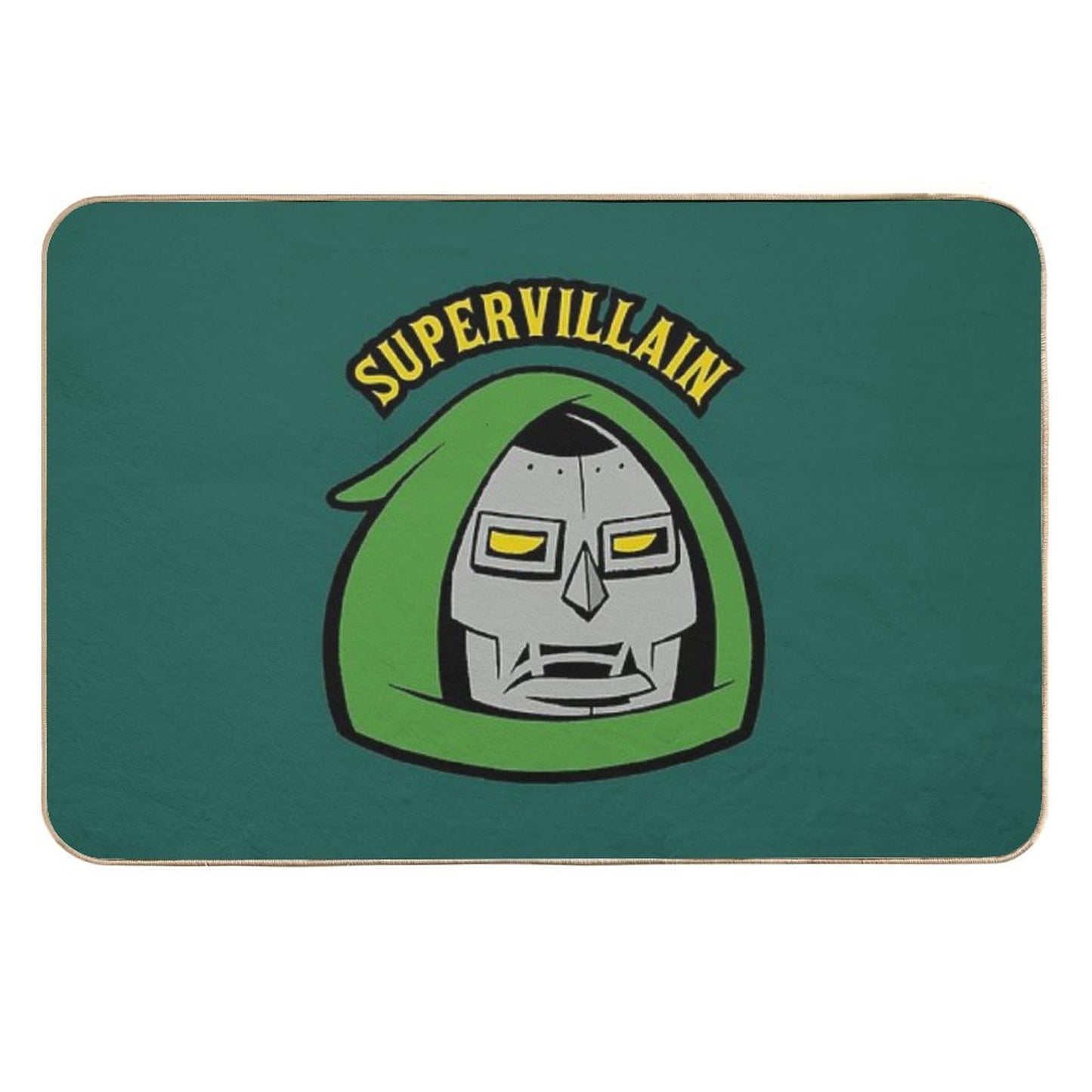 Supervillain  Non-Slip Bath Mat