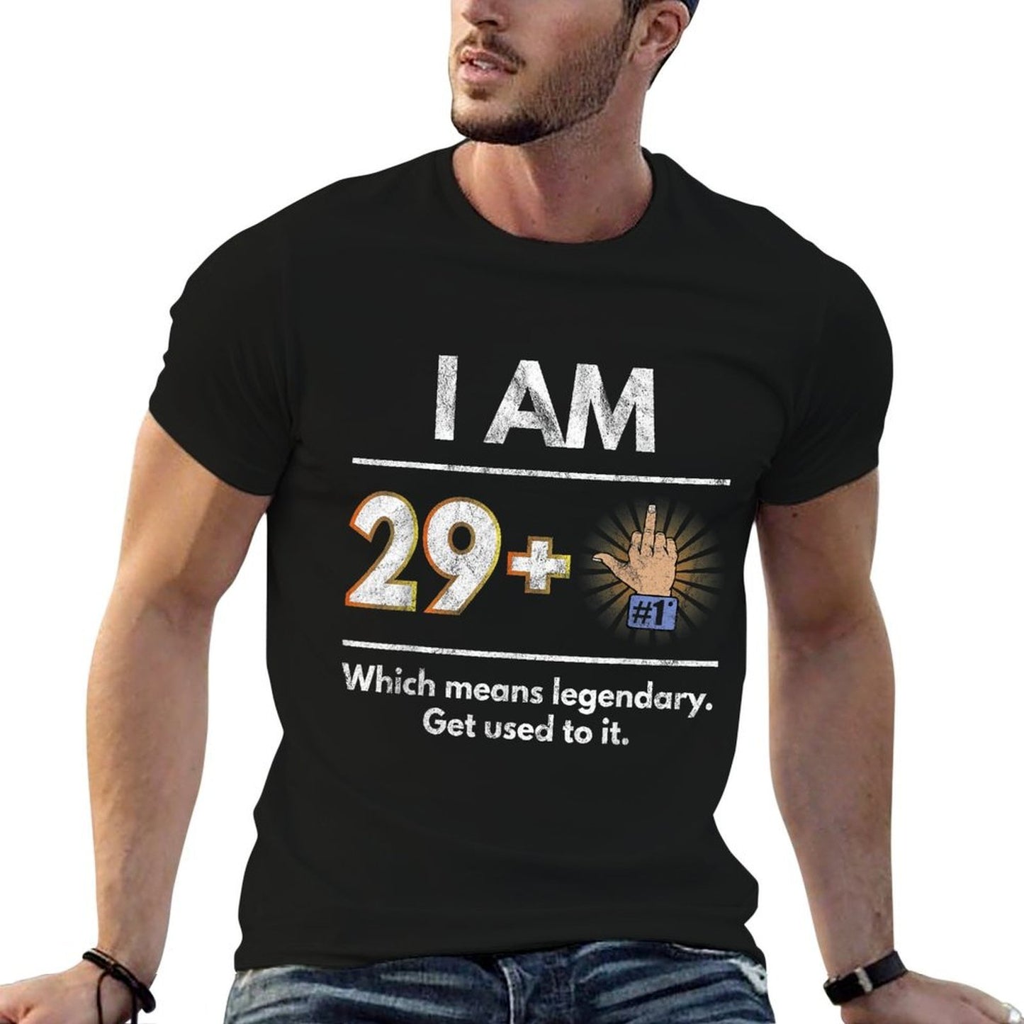 Milestone 30th Birthday 29 + 1 Joke Gift  Graphic-printed T-Shirt