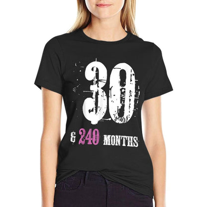 50 Year Old 1972 50th Birthday Gift 30 Years 240 Months  Eco-friendly Material T-Shirt