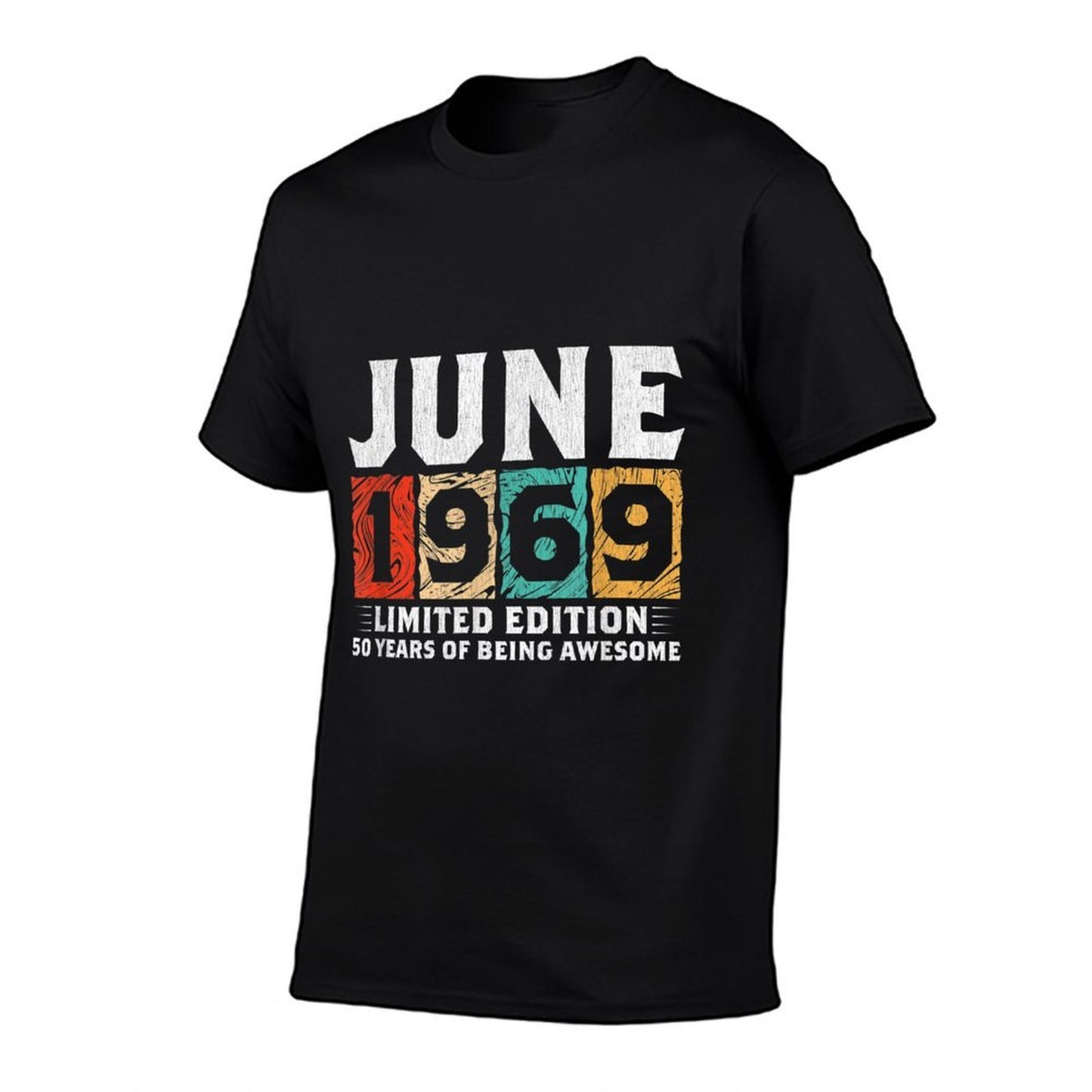 Born June 1969 Limited Edition 50th Birthday Gift  Breathable T-Shirt