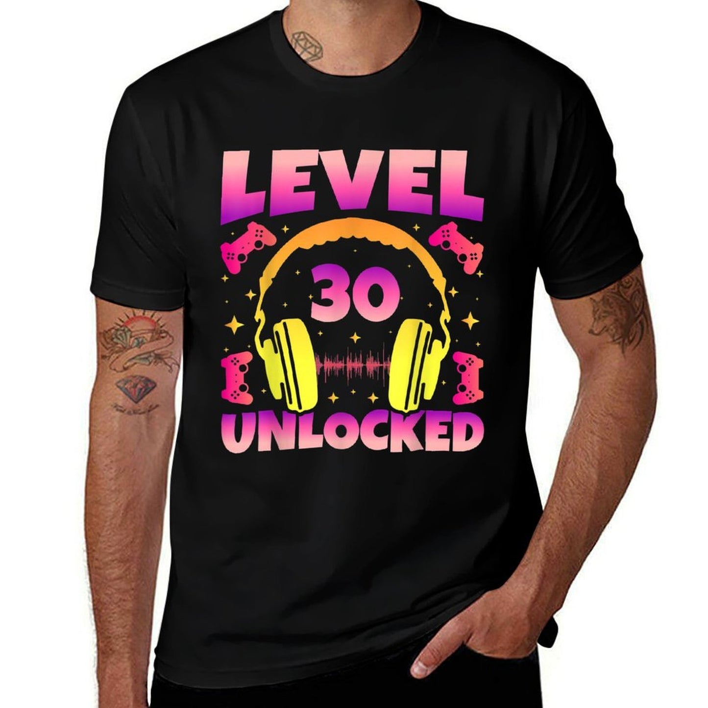 Level 30 Unlocked Video Gamer 30th Birthday  Classic T-Shirt