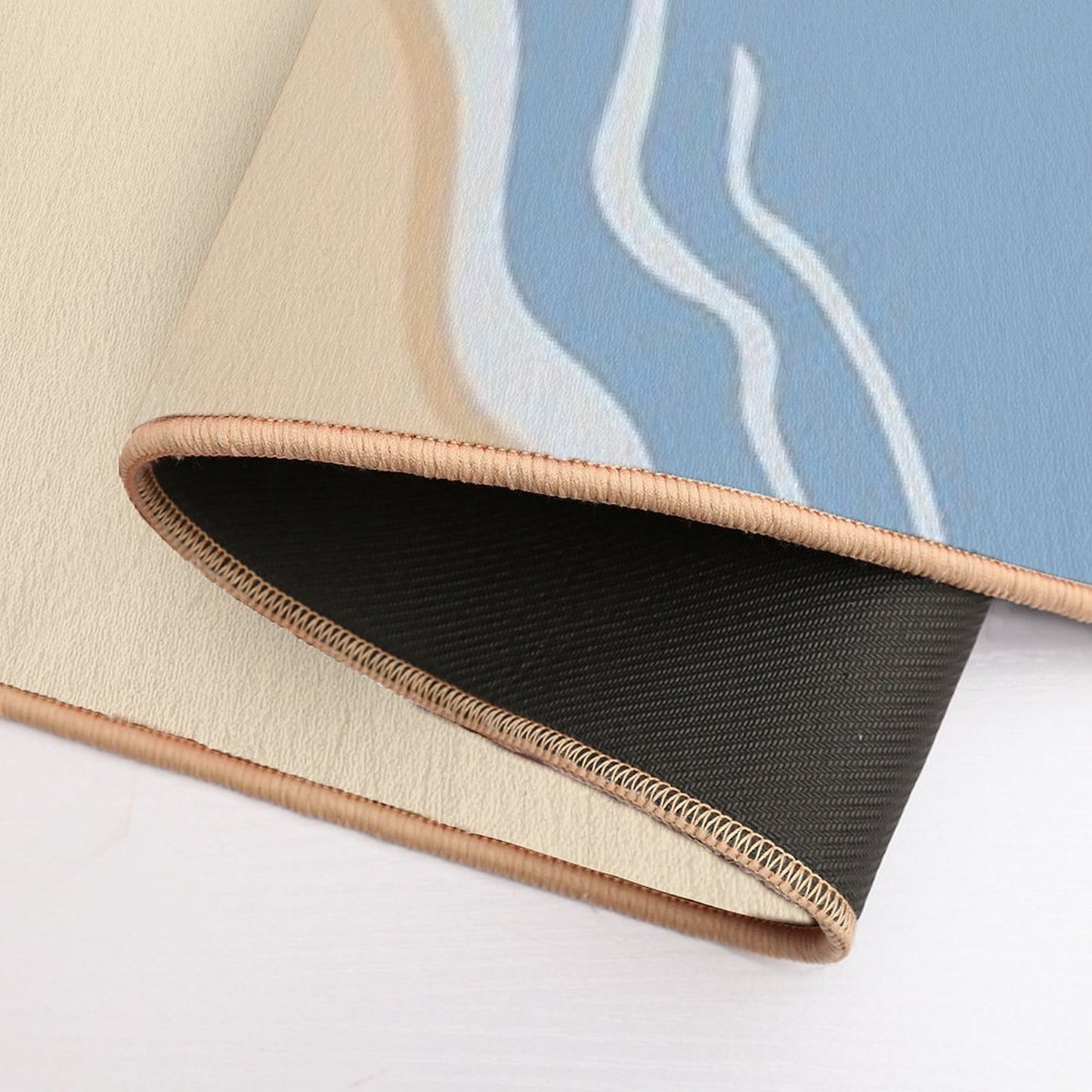 I Think I Could See The Beach #5  Non-Slip Bath Mat