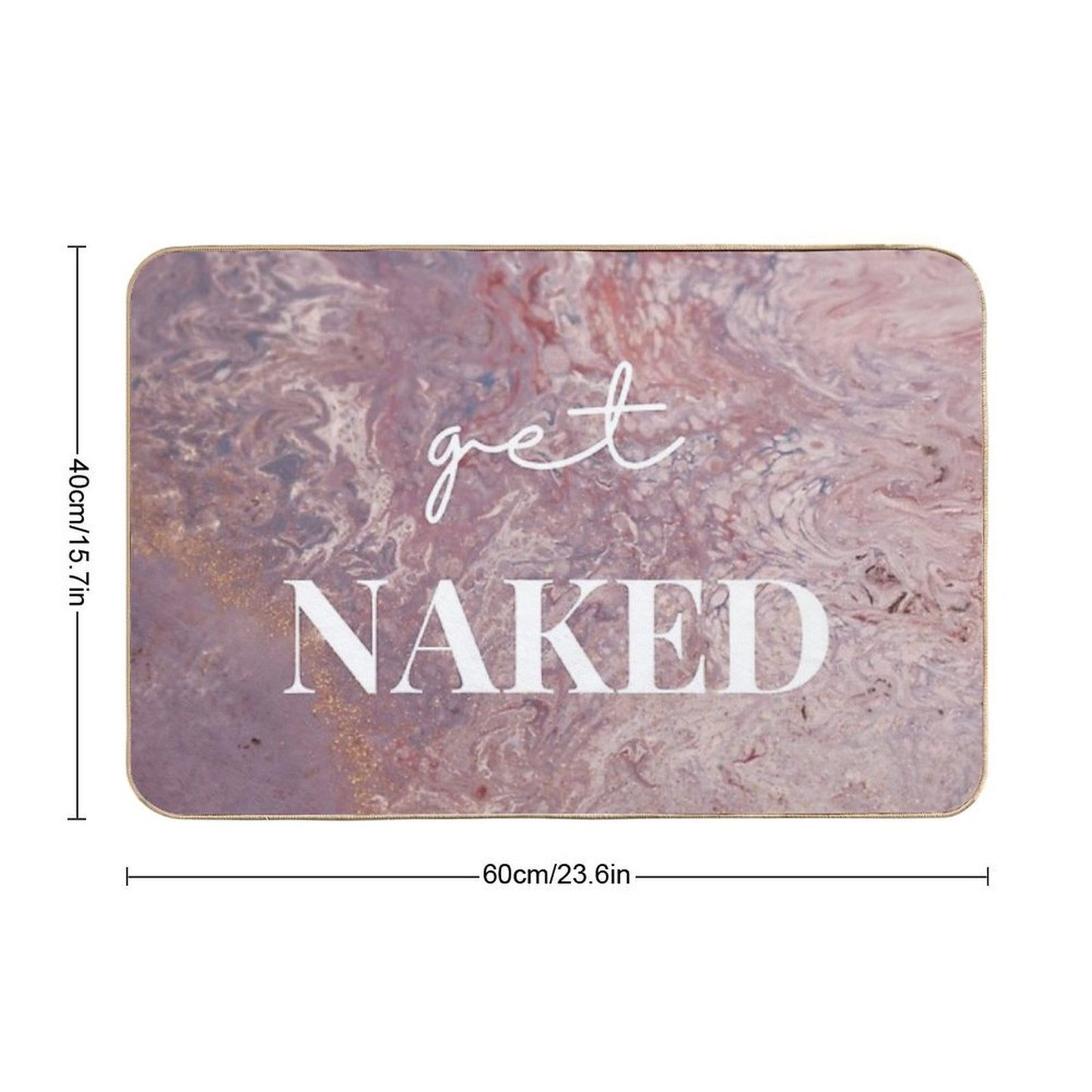 GET NAKED  High-Traffic Bath Mat