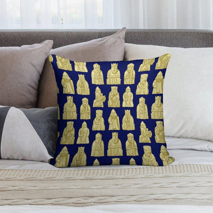 Lewis Chessmen Soft Easy Maintenance Throw Pillow
