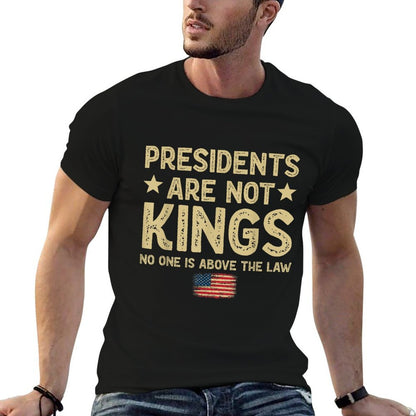 Presidents Are Not Kings USA No Kings In America  Polyester Blend T-Shirt