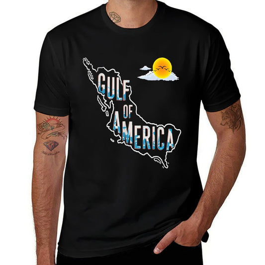 Gulf of United States of America Est 2025 USA American Flag Quick-drying T-Shirt