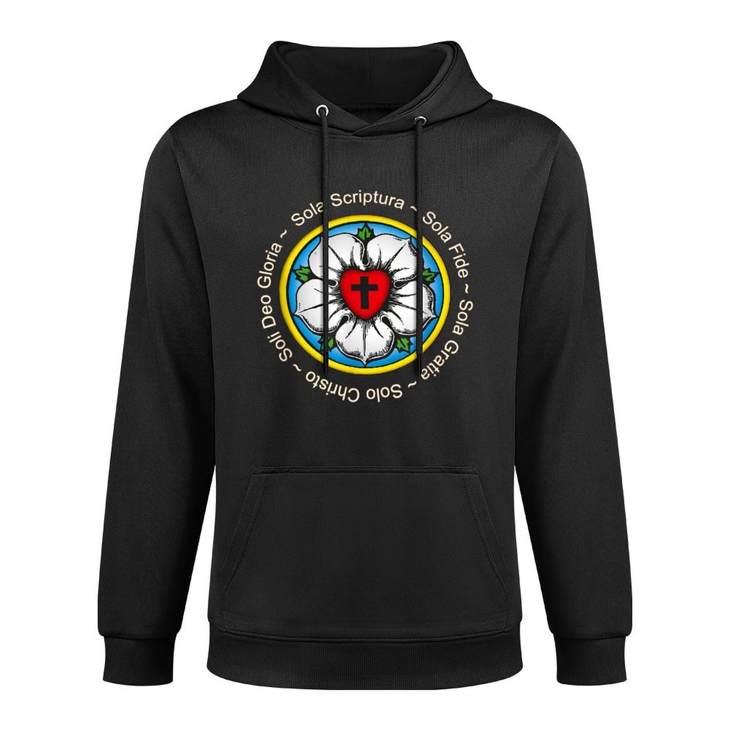 Luther Rose Lutheran Reformation Gift Shrink-Resistant Hoodie