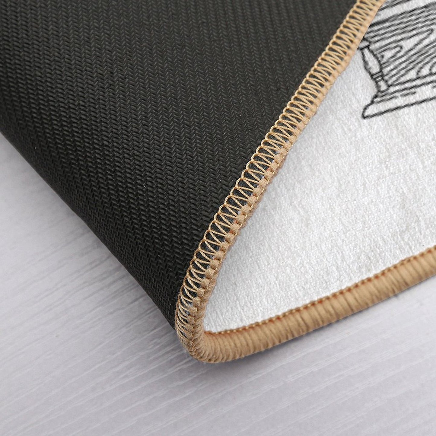 Singing in The Sun  Fade-Resistant Bath Mat