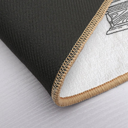 Singing in The Sun  Fade-Resistant Bath Mat