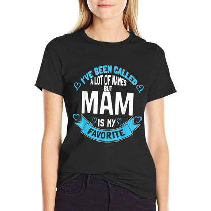 Cute Mam for Grandmother - Gift for Mam!  Stretchy T-Shirt