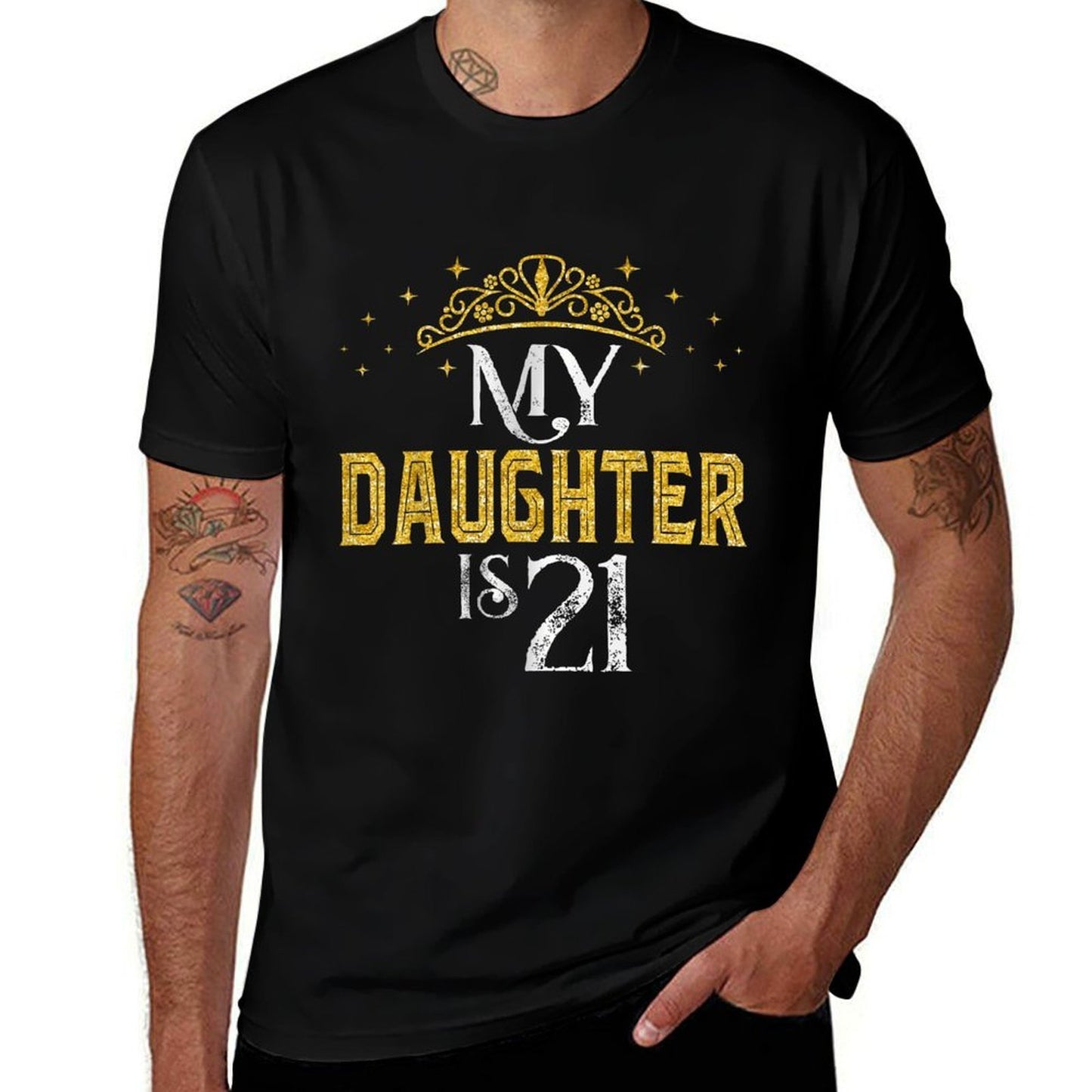 My Daughter Is 21 Years Old 2002 21st Birthday Gifts  Quick-drying T-Shirt