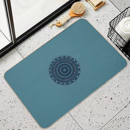 Mandala Art  Eco-Friendly Bath Mat
