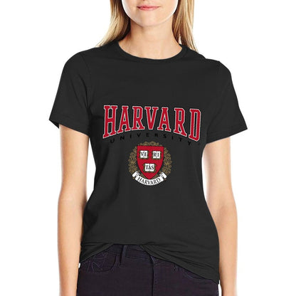 Kids Harvard University Veritas Red Crest Kids  Trendy Pattern T-Shirt