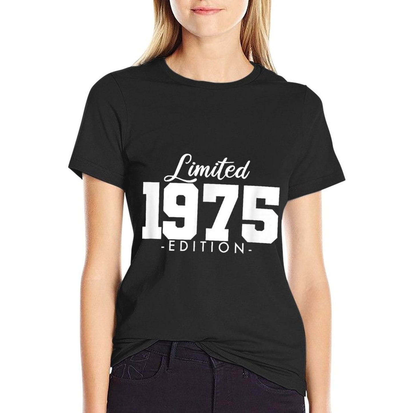 Gift for 50 Year Old 1975 Limited Edition 50th Birthday  Slim-fit Cut T-Shirt