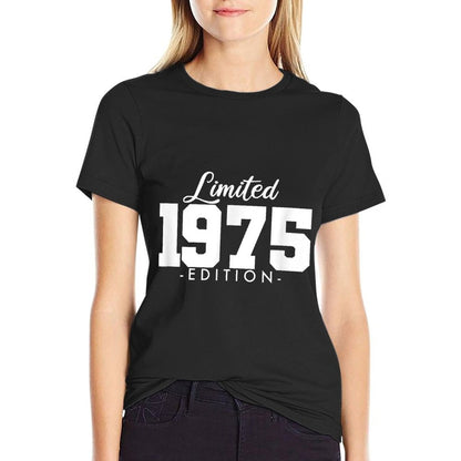 Gift for 50 Year Old 1975 Limited Edition 50th Birthday  Slim-fit Cut T-Shirt