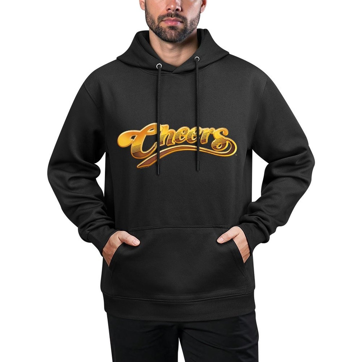 Cheers Logo Cotton-Polyester Blend Hoodie