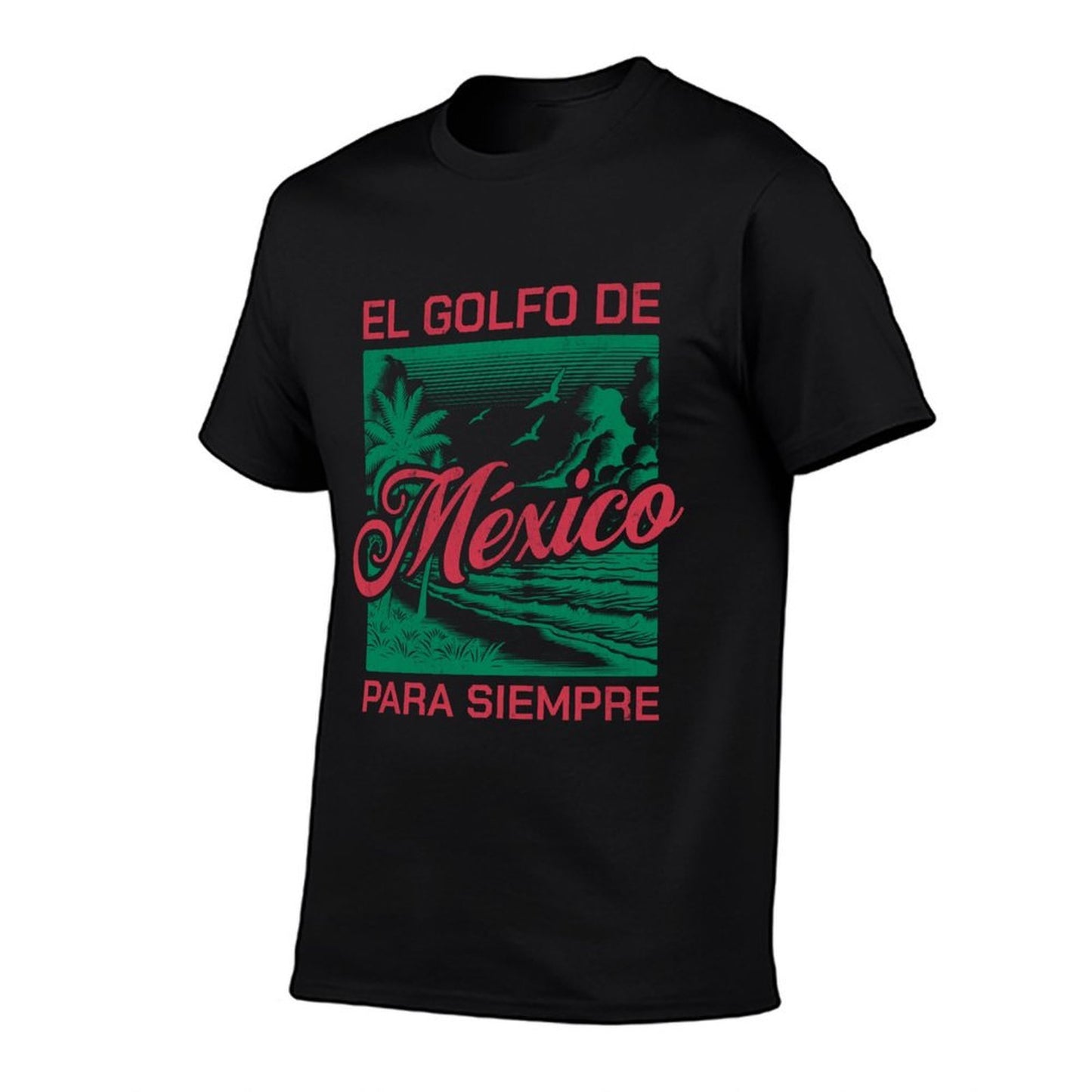 El Golfo De México Para Siempre, Gulf Of Mexico Est 1550  Trendy Pattern T-Shirt