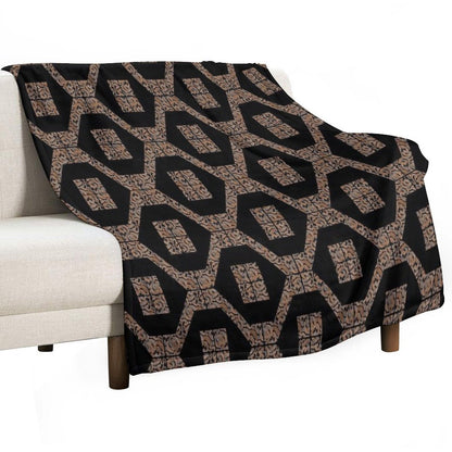 Decorative Geometric Design12 Versatility Throw Blanket