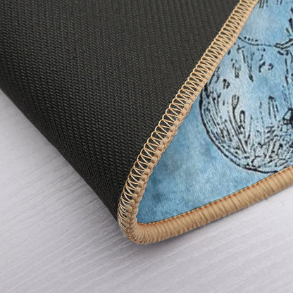 Vintage Octopus  Absorbent Bath Mat