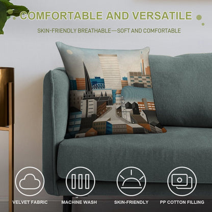 From Digbeth With Love Soft Easy Maintenance Throw Pillow