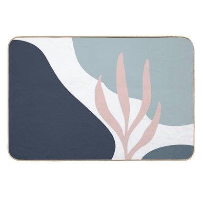 Lovely Blue Durable Bath Mat