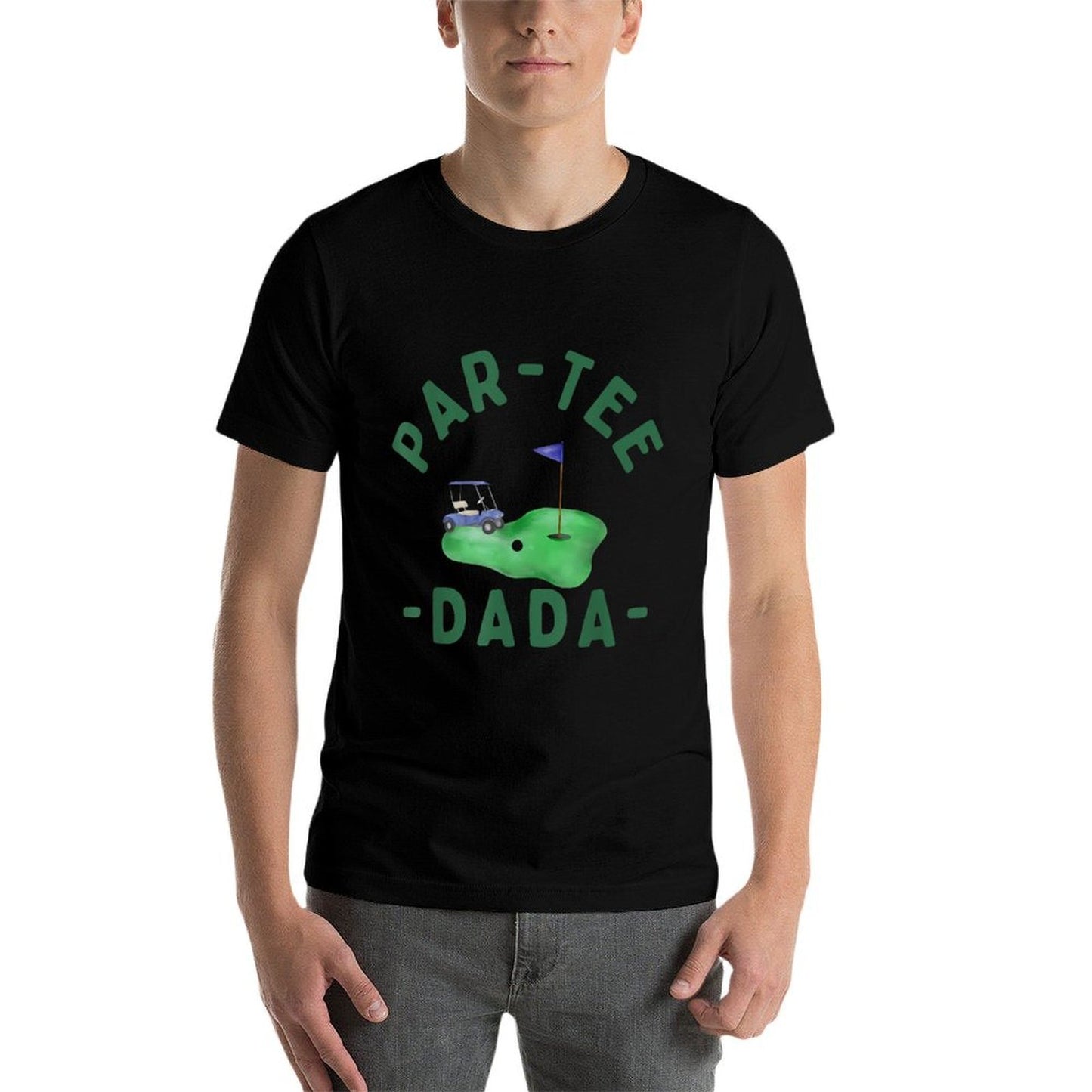 The Par Dada Hole in One Golf Parents Matching Family  Stretchy T-Shirt