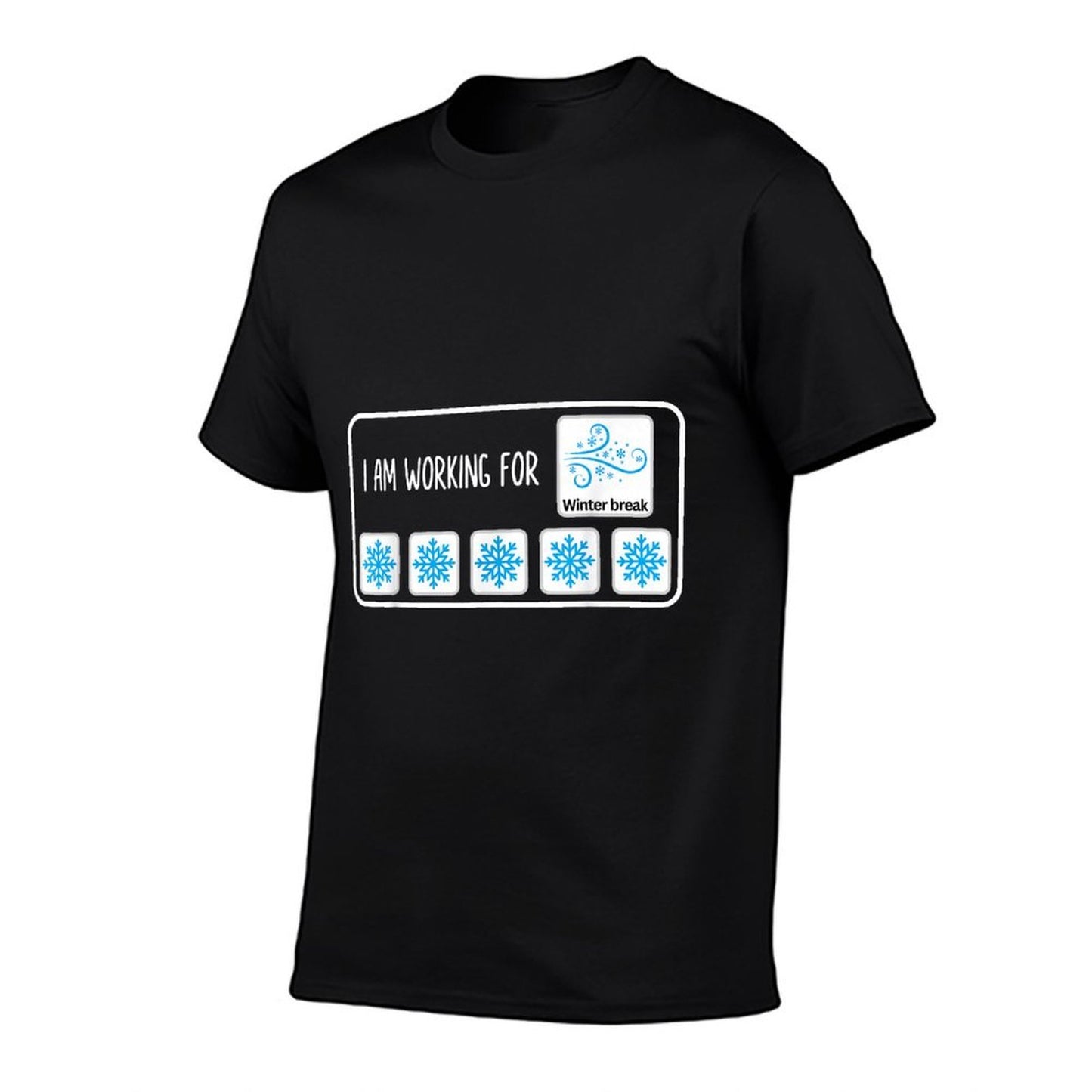 I Am Working for Winter Break Christmas SPED Teacher Xmas  Vintage-inspired T-Shirt