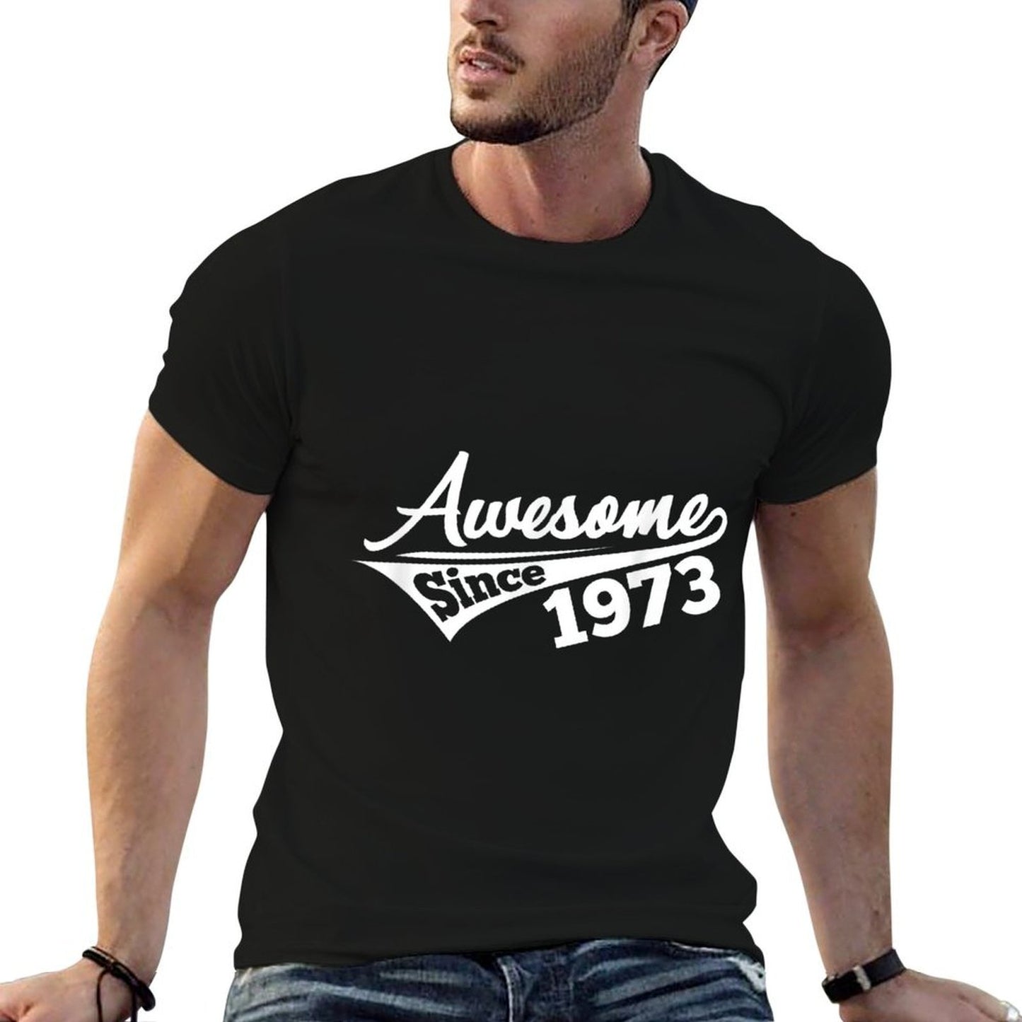 Awesome Since 1973 50th Birthday 50 Years Old  Soft T-Shirt