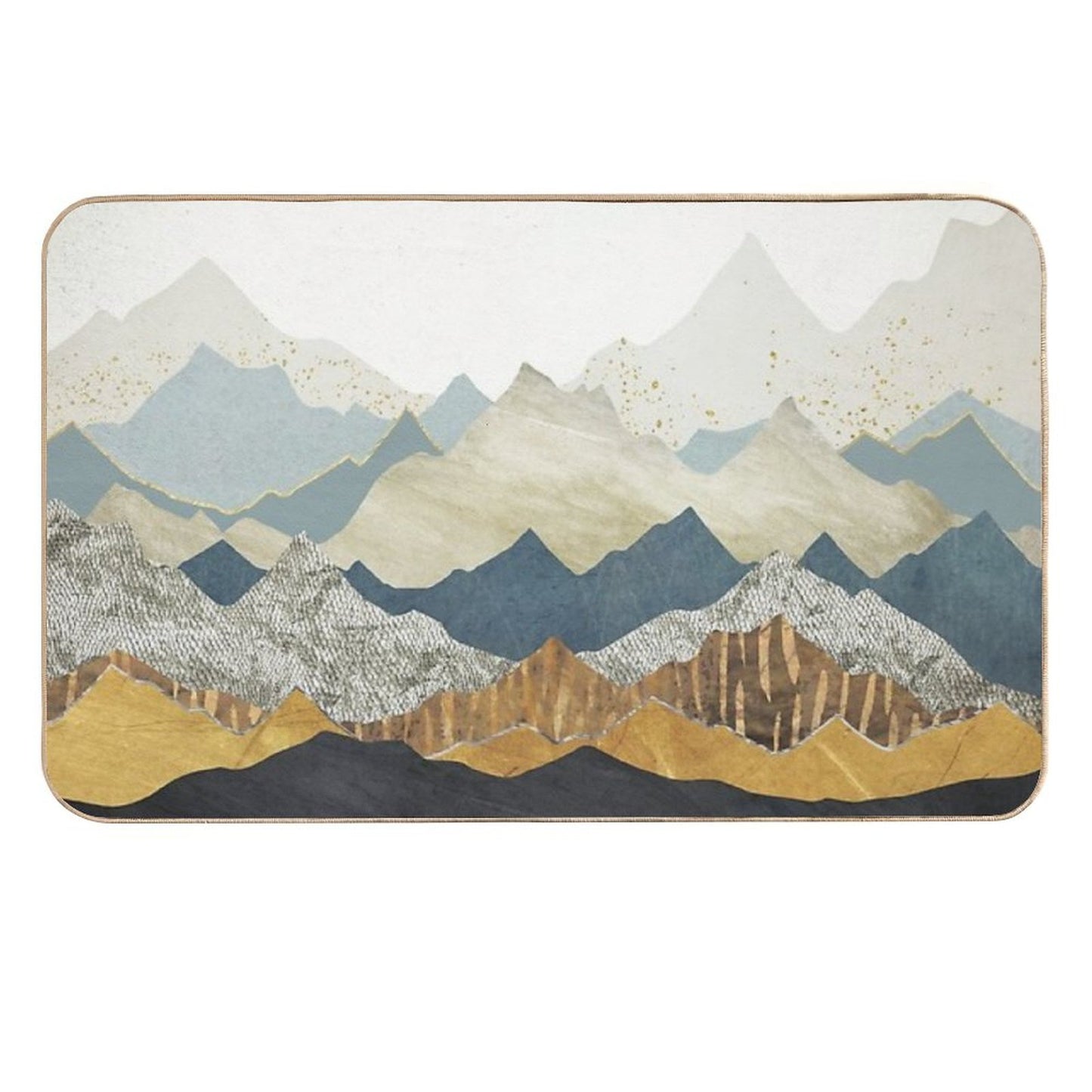 Distant Peaks  Multi-Purpose Bath Mat
