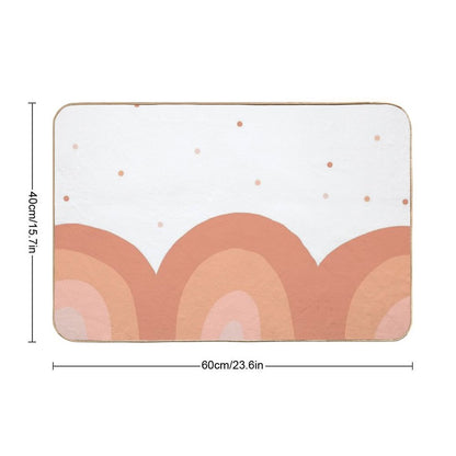 Cute Aesthetic Design  Odorless Bath Mat