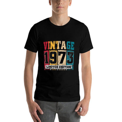 50 Years Old Gift Vintage 1973 Limited Edition 50th Birthday Premium  Classic T-Shirt