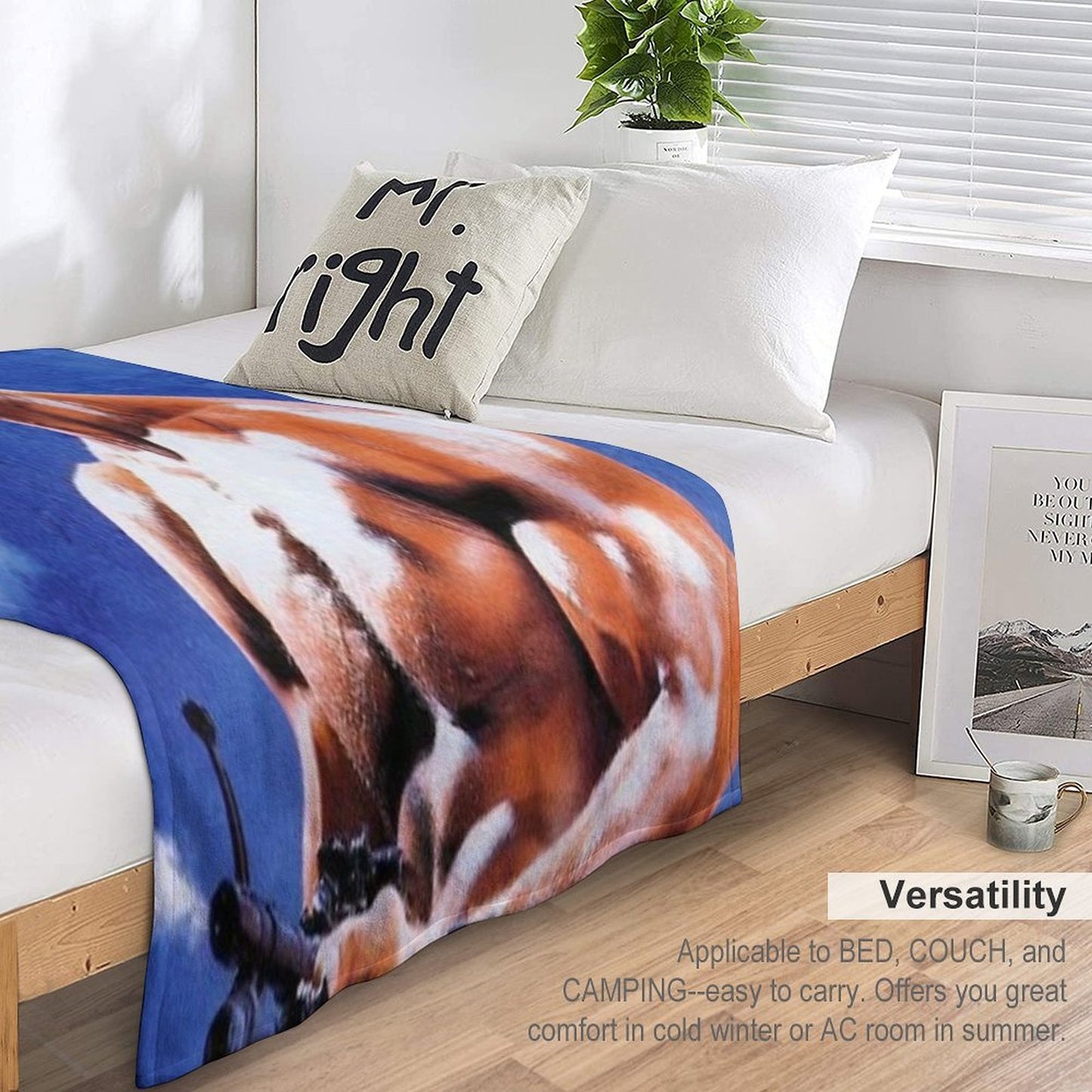 Arnold Schwarzenegger Plush Throw Blanket