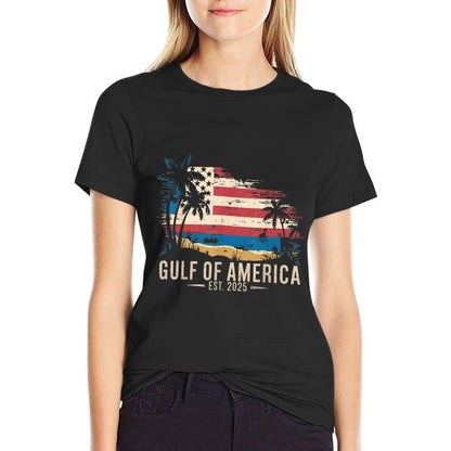Vintage Gulf Of USA America Gulf of Mexico Or America Durable T-Shirt