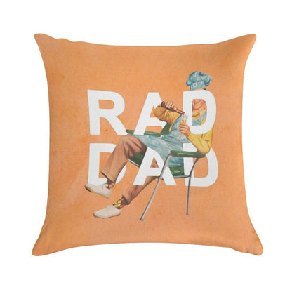 Rad Dad Soft Style Accent Throw Pillow