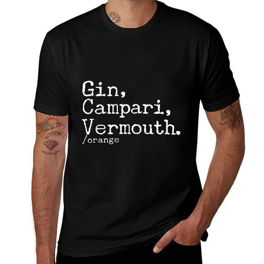 Big Bangs Negroni Cocktail Recipe  Wrinkle-resistant T-Shirt