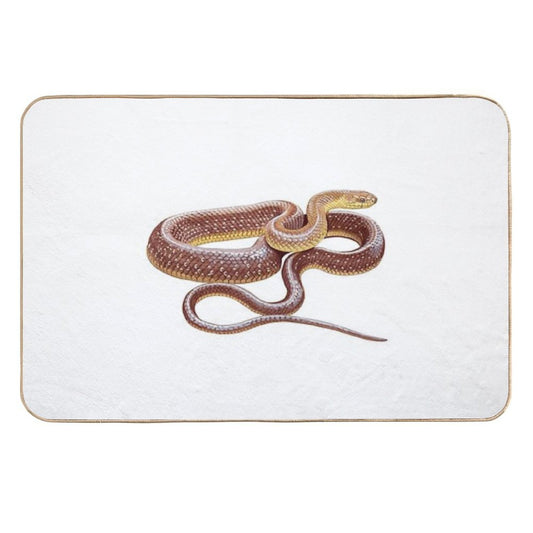 Aesculapian Snake  Anti-Trip Bath Mat