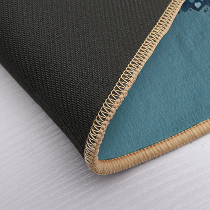 Mandala Art  Eco-Friendly Bath Mat